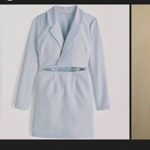 M Abercrombie blazer dress with cut outs